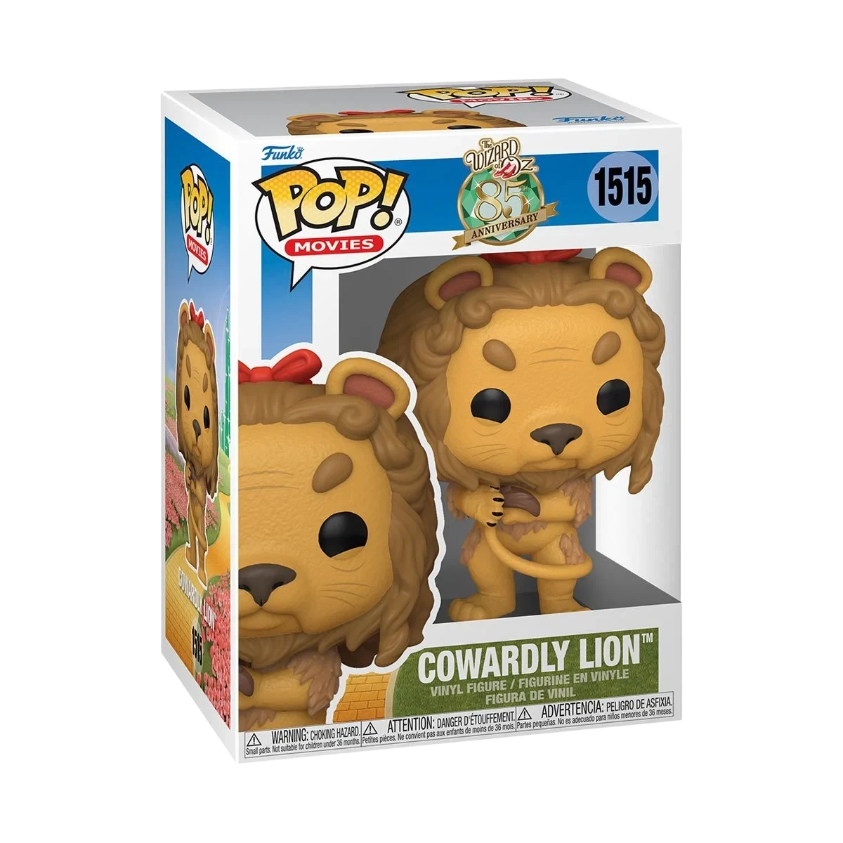 The Wizard of Oz 85th Anniversary Cowardly Lion Funko Pop! Vinyl Figure #1515