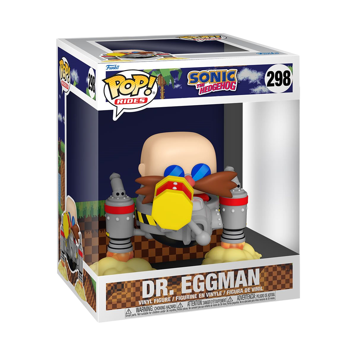 Sonic the Hedgehog Dr. Eggman Funko Pop! Vinyl Ride #298