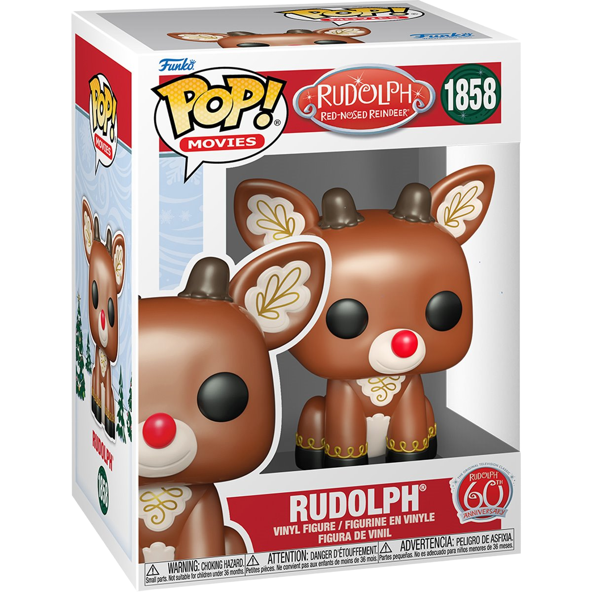 Rudolph the Red-Nosed Reindeer Holiday Rudolph Sitting Funko Pop! Vinyl Figure #1858