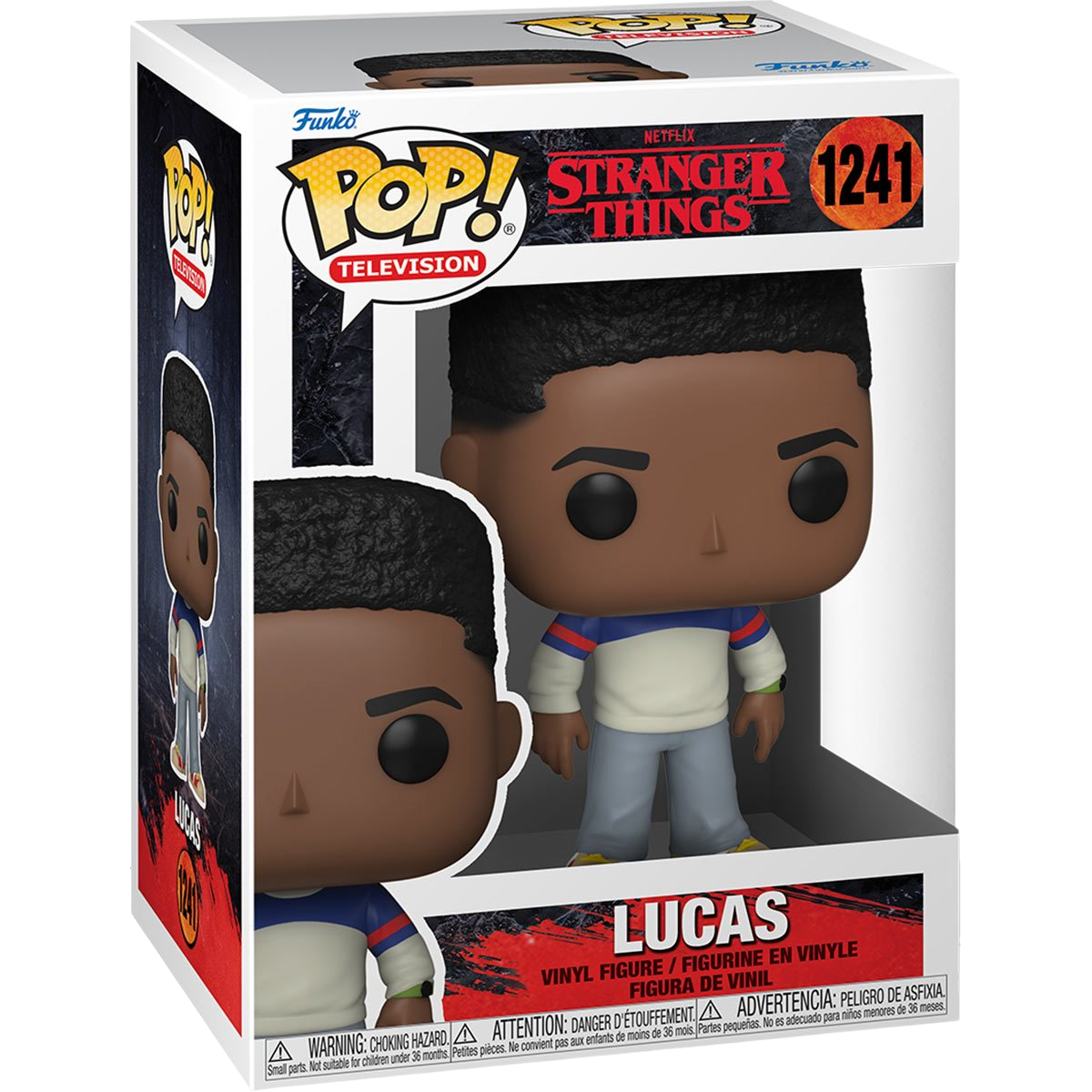 Stranger Things Season 4 Lucas Funko Pop! Vinyl Figure #1241