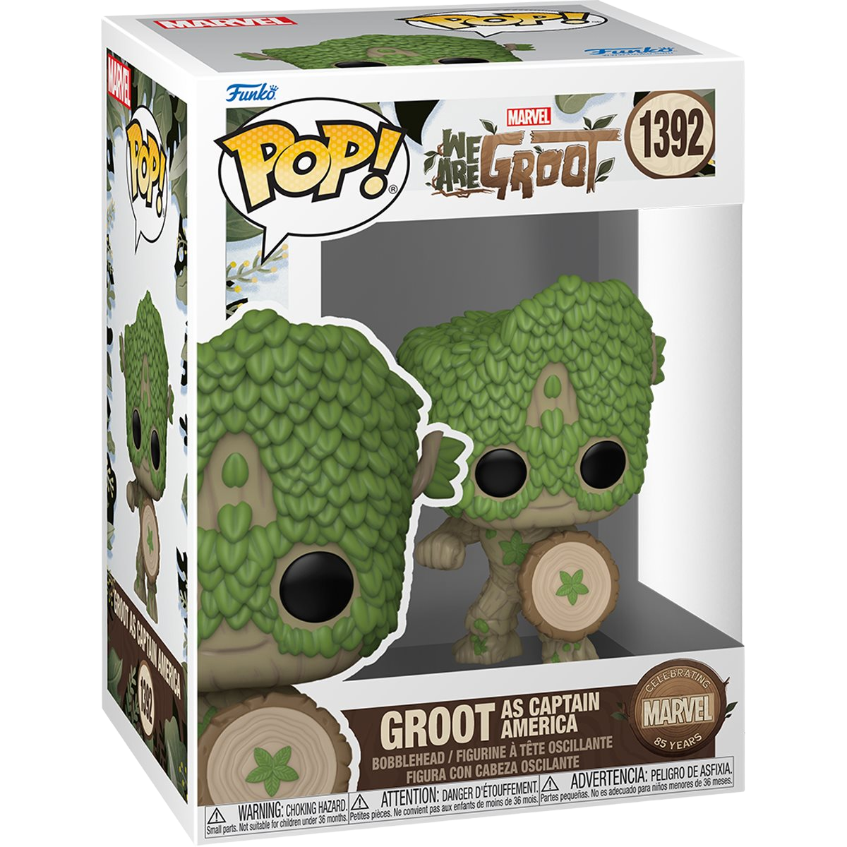 We Are Groot as Captain America Funko Pop! Vinyl Figure #1392