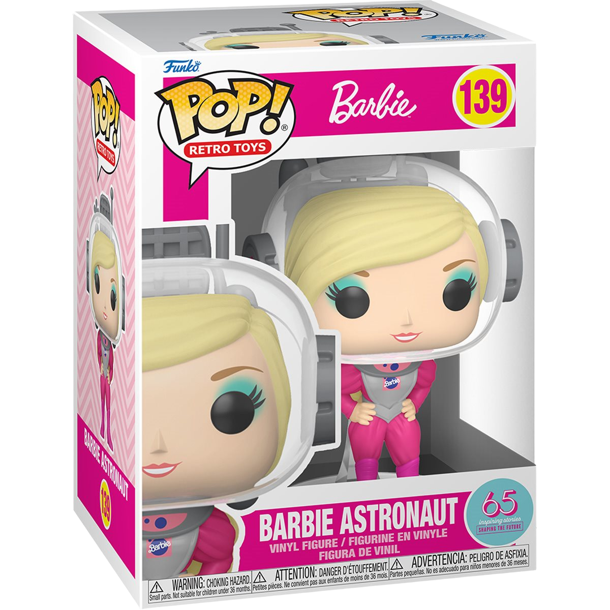 Barbie 65th Anniversary Barbie Astronaut Funko Pop! Vinyl Figure #139