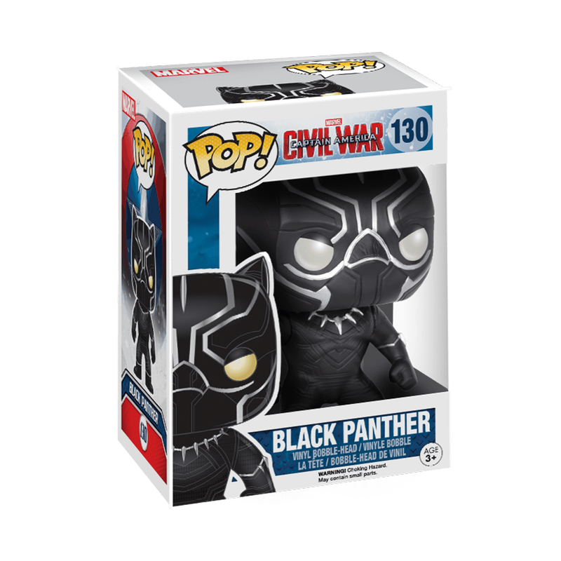 Captain America: Civil War Black Panther Funko Pop! Vinyl Figure #130