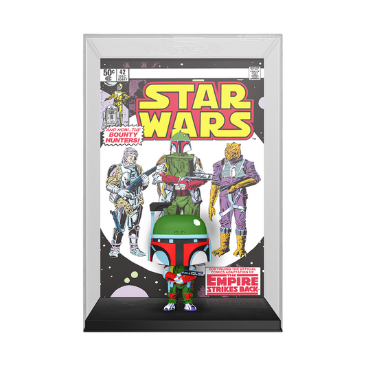 Star Wars: The Empire Strikes Back Boba Fett Funko Pop! Comic Cover Figure #04 with Case