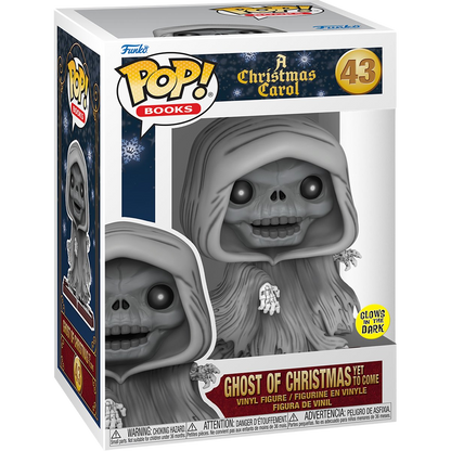 A Christmas Carol Ghost of Christmas Yet to Come Glow-in-the-Dark Funko Pop! Vinyl Figure #43