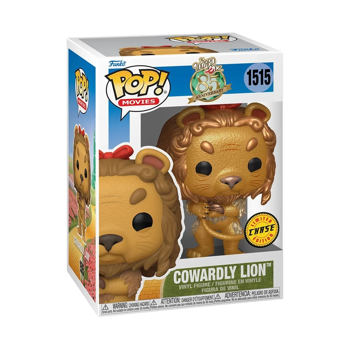 Chase - The Wizard of Oz 85th Anniversary Cowardly Lion Funko Pop! Vinyl Figure #1515