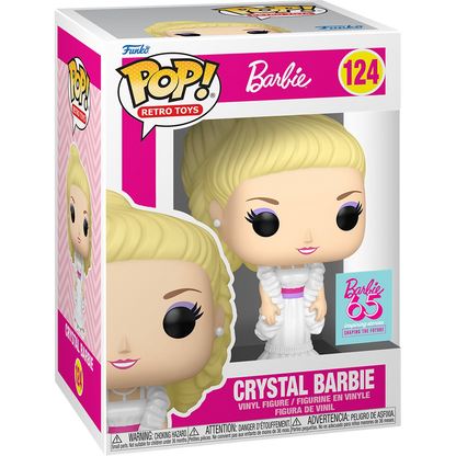 Barbie 65th Anniversary Crystal Barbie Funko Pop! Vinyl Figure #124