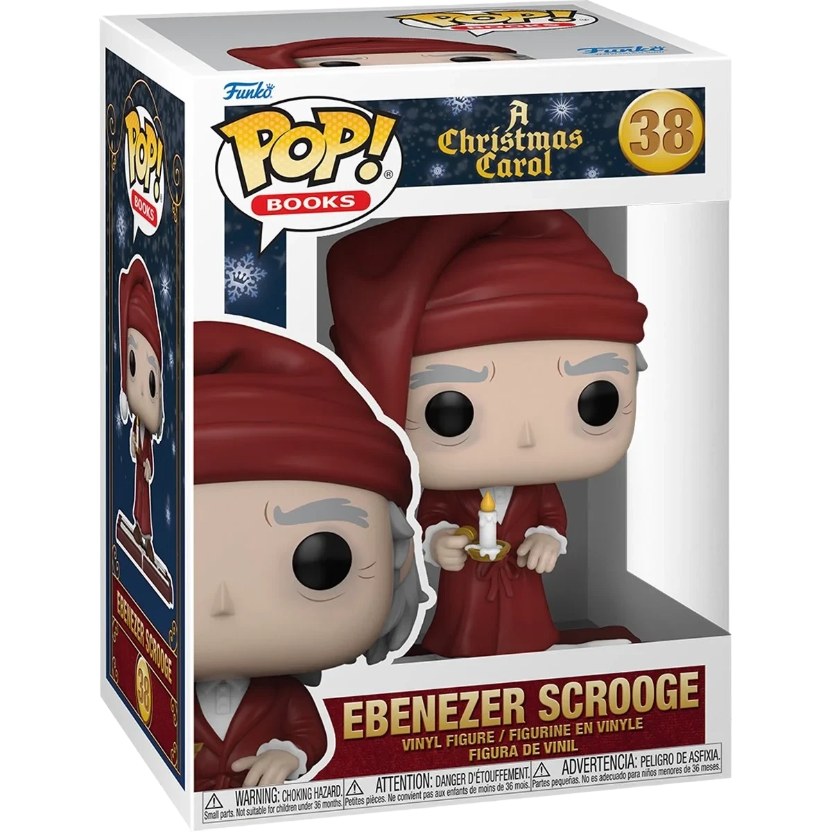 A Christmas Carol Ebenezer Scrooge Funko Pop! Vinyl Figure #38