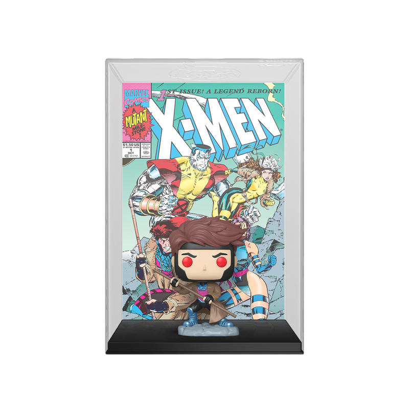 X-Men #1 (1991) Gambit Funko Pop! Comic Cover Vinyl Figure with Case #21 - FCBD Previews Exclusive