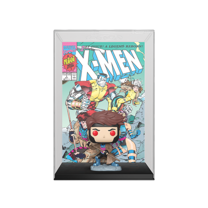 X-Men #1 (1991) Gambit Funko Pop! Comic Cover Vinyl Figure with Case #21 - FCBD Previews Exclusive