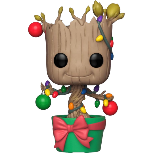 Marvel Holiday Groot with Lights Funko Pop! Vinyl Figure #399