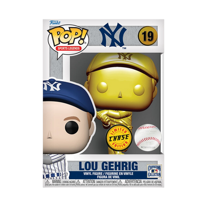 Chase - MLB Legends New York Yankees Lou Gehrig Funko Pop! Vinyl Figure #19