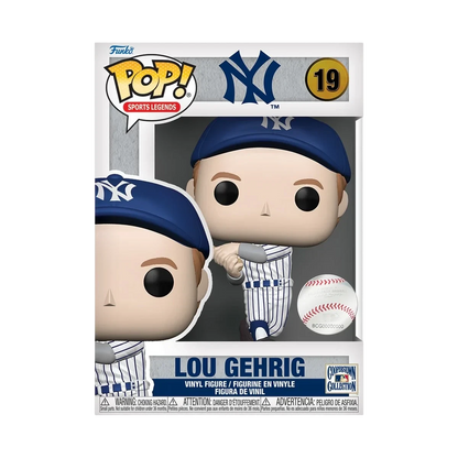 MLB Legends New York Yankees Lou Gehrig Funko Pop! Vinyl Figure #19