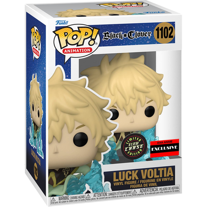 Chase - Black Clover Luck Voltia Funko Pop! Vinyl Figure #1102 - AAA Anime Exclusive