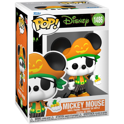 Disney Halloween 2024 Pirate Mickey Mouse Funko Pop! Vinyl Figure #1486