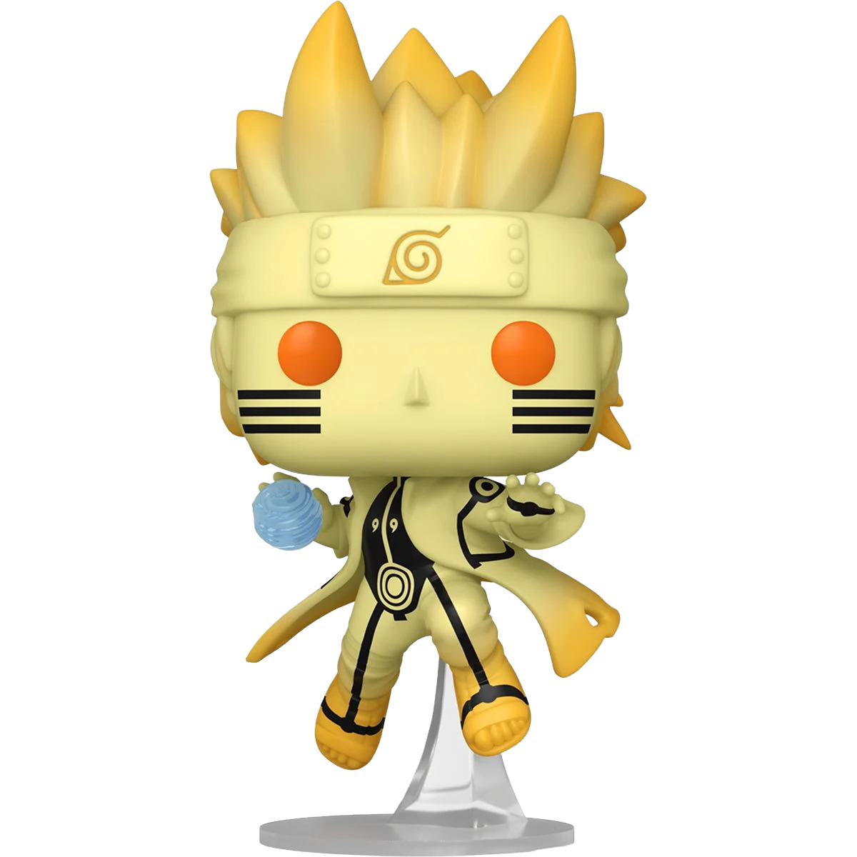 Naruto: Shippuden Naruto Uzumaki Kurama Link Mode Funko Pop! Vinyl Figure #1465 - AAA Anime Exclusive