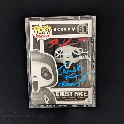 Triple autographed Ghost Face Funko Pop #51 - Uncle Zac's