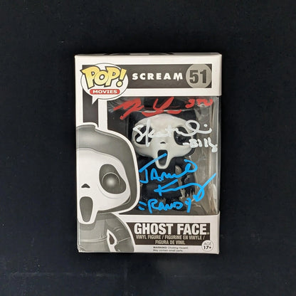 Triple autographed Ghost Face Funko Pop #51 - Uncle Zac's