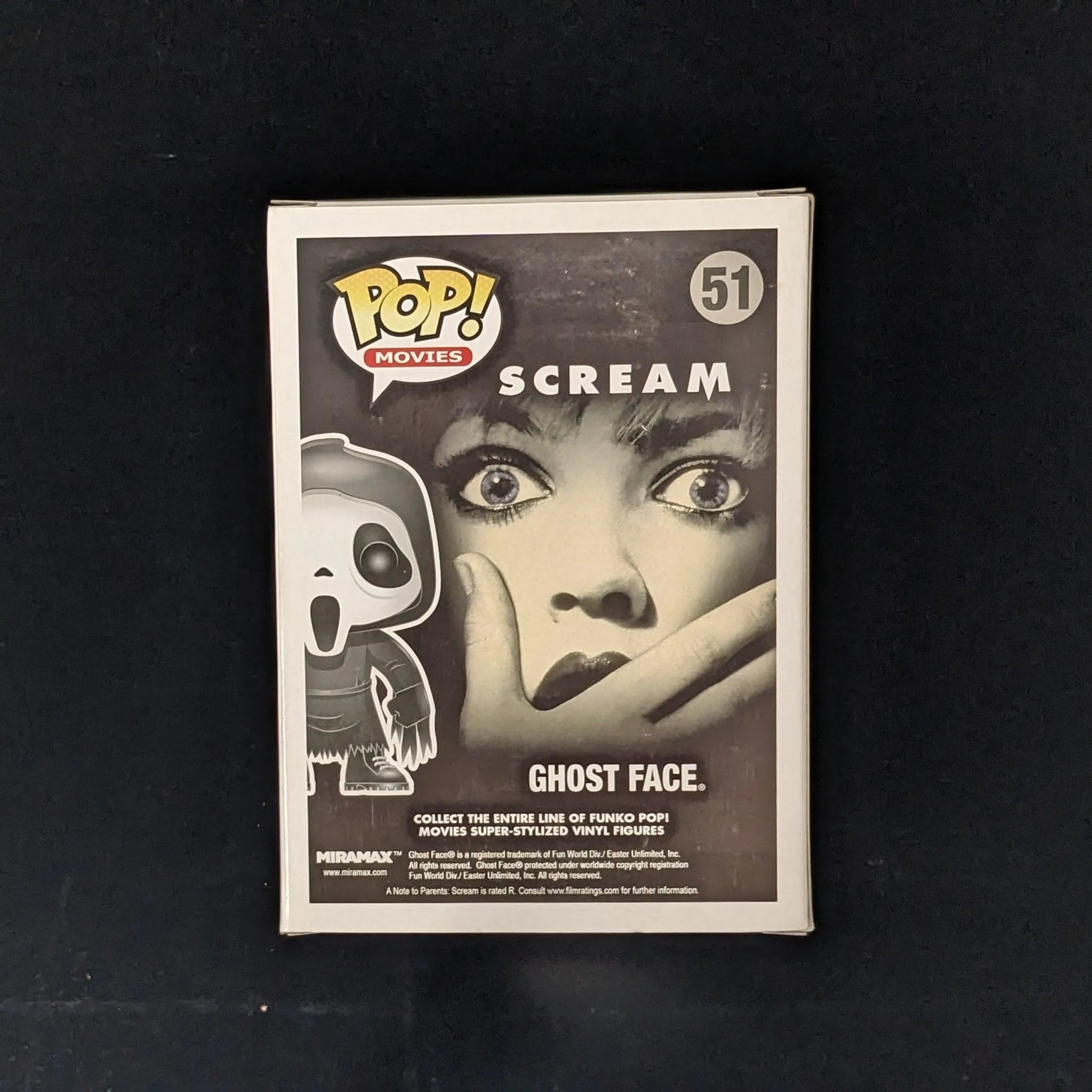 Triple autographed Ghost Face Funko Pop #51 - Uncle Zac's