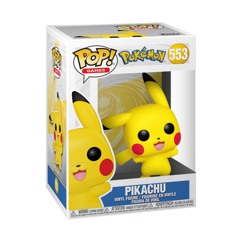 Pokemon Pikachu Waving Funko Pop! Vinyl Figure #553