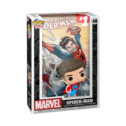 The Amazing Spider-Man #1 Funko Pop! Comic Cover Figure #48 with Case