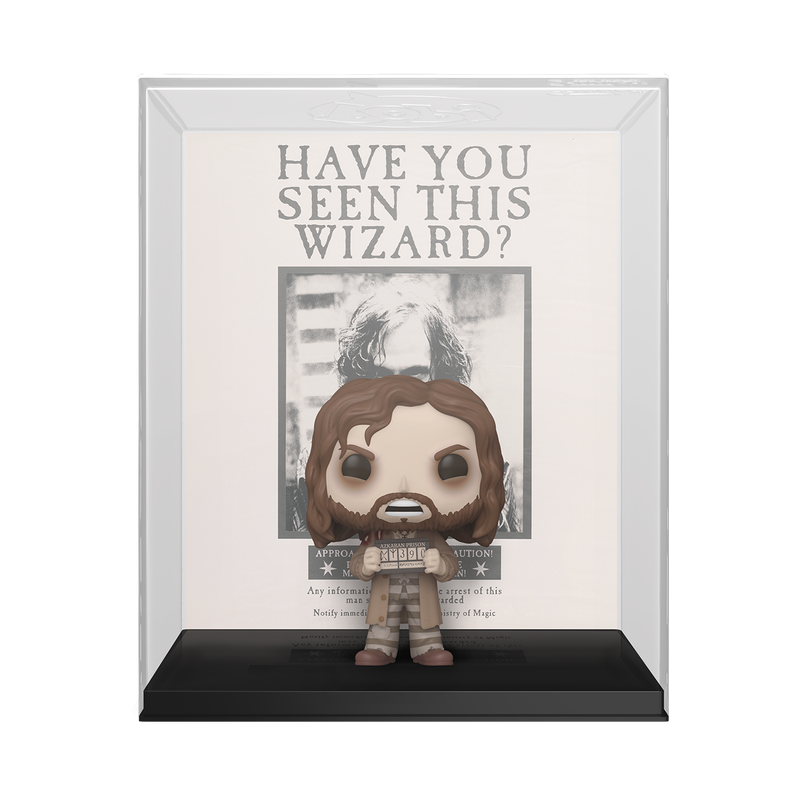 Harry Potter and the Prisoner of Azkaban Sirius Black Funko Pop! Cover Figure #08 with Case