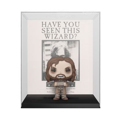 Harry Potter and the Prisoner of Azkaban Sirius Black Funko Pop! Cover Figure #08 with Case