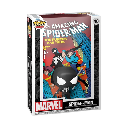 Amazing Spider-Man #252 Funko Pop! Comic Cover Figure #40 with Case