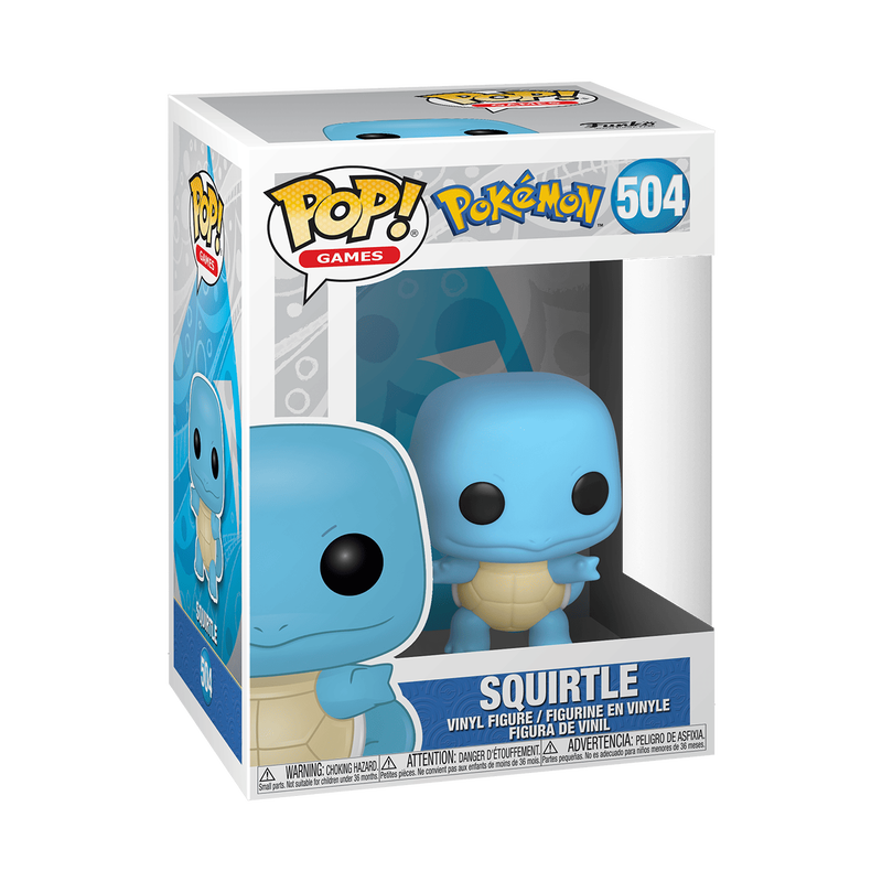 Pokemon Squirtle Funko Pop! Vinyl Figure #504