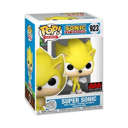 Sonic the Hedgehog Super Sonic Funko Pop! Vinyl Figure #923 - AAA Anime Exclusive