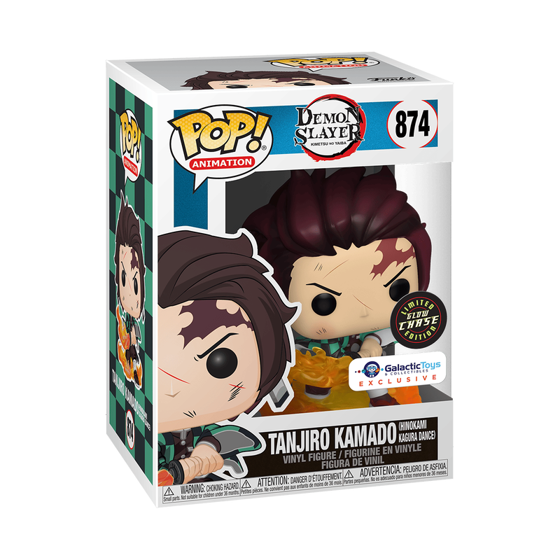 Chase - Demon Slayer Tanjiro Kamado Funko Pop! Vinyl Figure #874