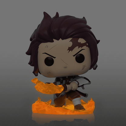 Chase - Demon Slayer Tanjiro Kamado Funko Pop! Vinyl Figure #874